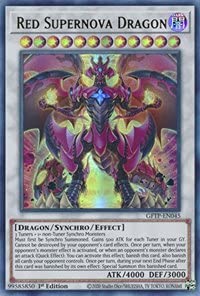 Red Supernova Dragon - GFTP-EN045 - Ultra rare - 1ère édition